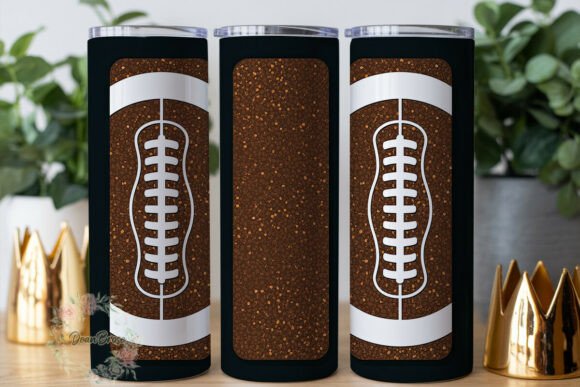 Glitter Football Lacing 20oz Tumbler: Graphics & Tumbler Wraps Review