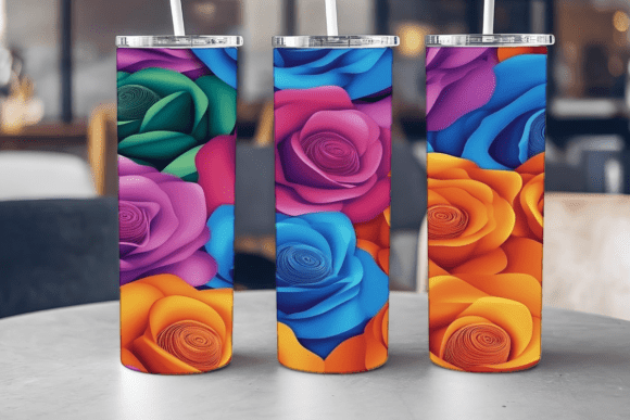 Rose Bloom Art Tumbler Reviewed for Real Embroidery Use