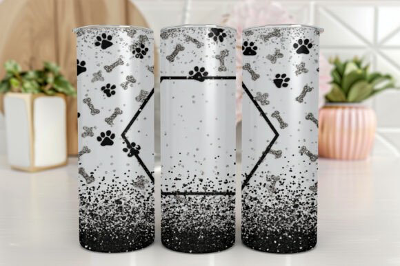 Skinny Tumbler 20 Oz Glitter Paws Review