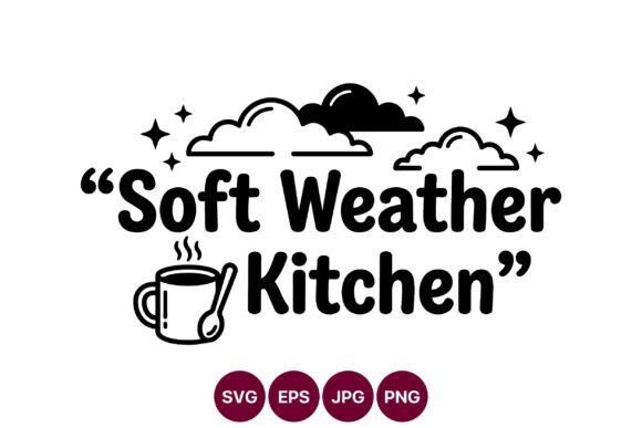 Soft Weather Kitchen Cup Coffee Vector: Graphics & Illustrations